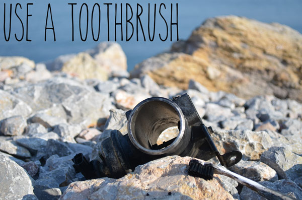 I used a toothbrush to thoroughly clean every bit