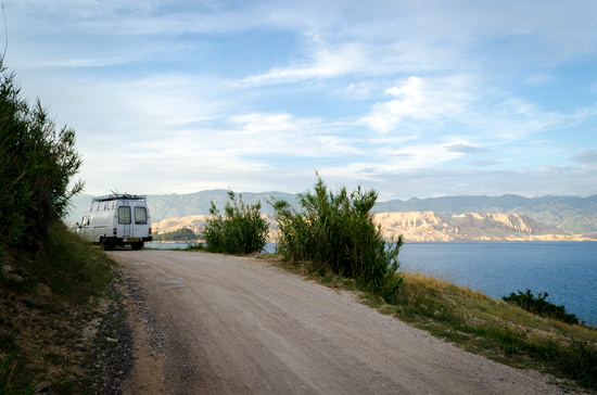 pag-island-croatia-dirt-road