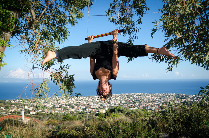 Trapeze in Greece