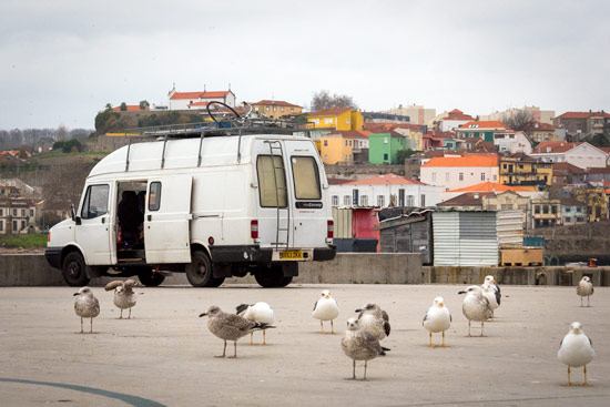 Porto-portugal-by-van-wildcamping-spot-marina