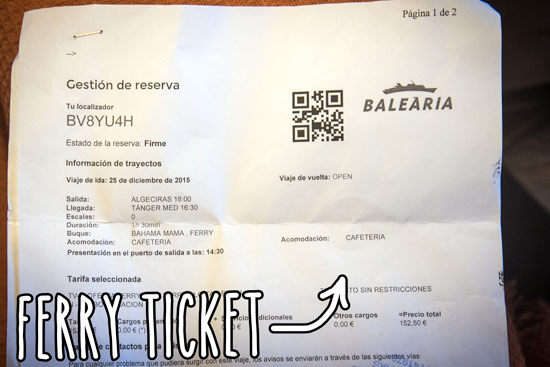 morocco-by-campervan-ferry-ticket