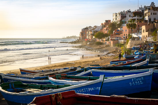 taghazout-morocco-by-campervan-beach-boats