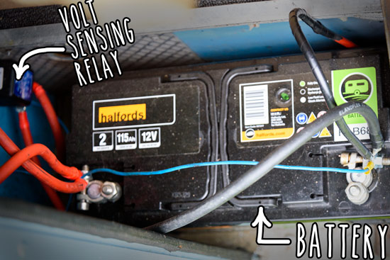 diy-campervan-conversion-budget-leisure-battery