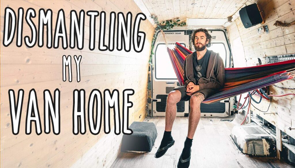 Dismantling my campervan for repairs