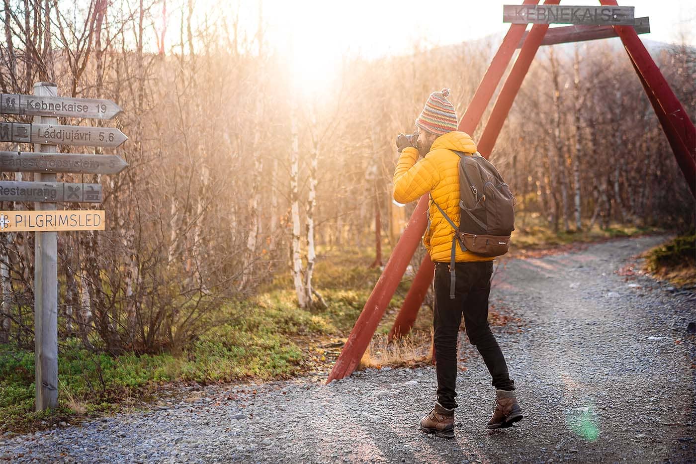 Kebnekaise hike in Nikkaluokta Sweden